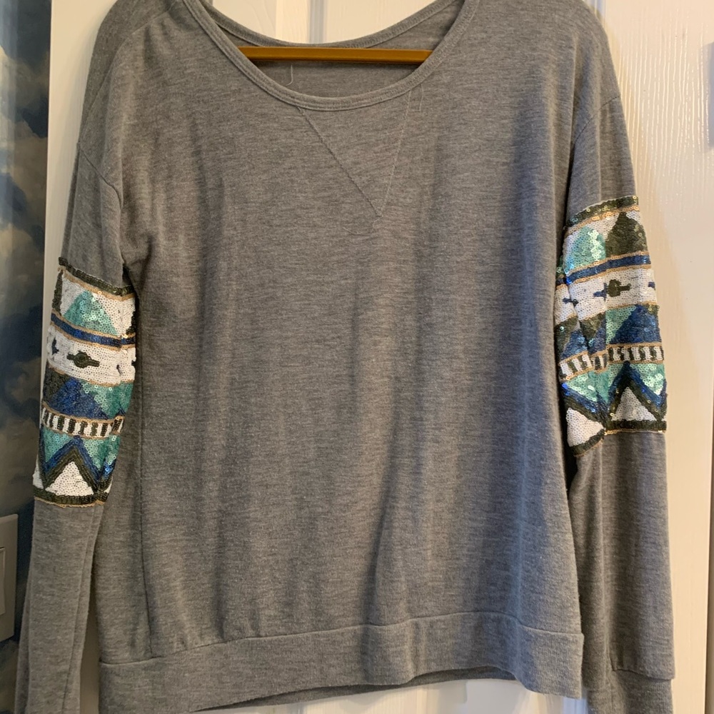Grey sweater